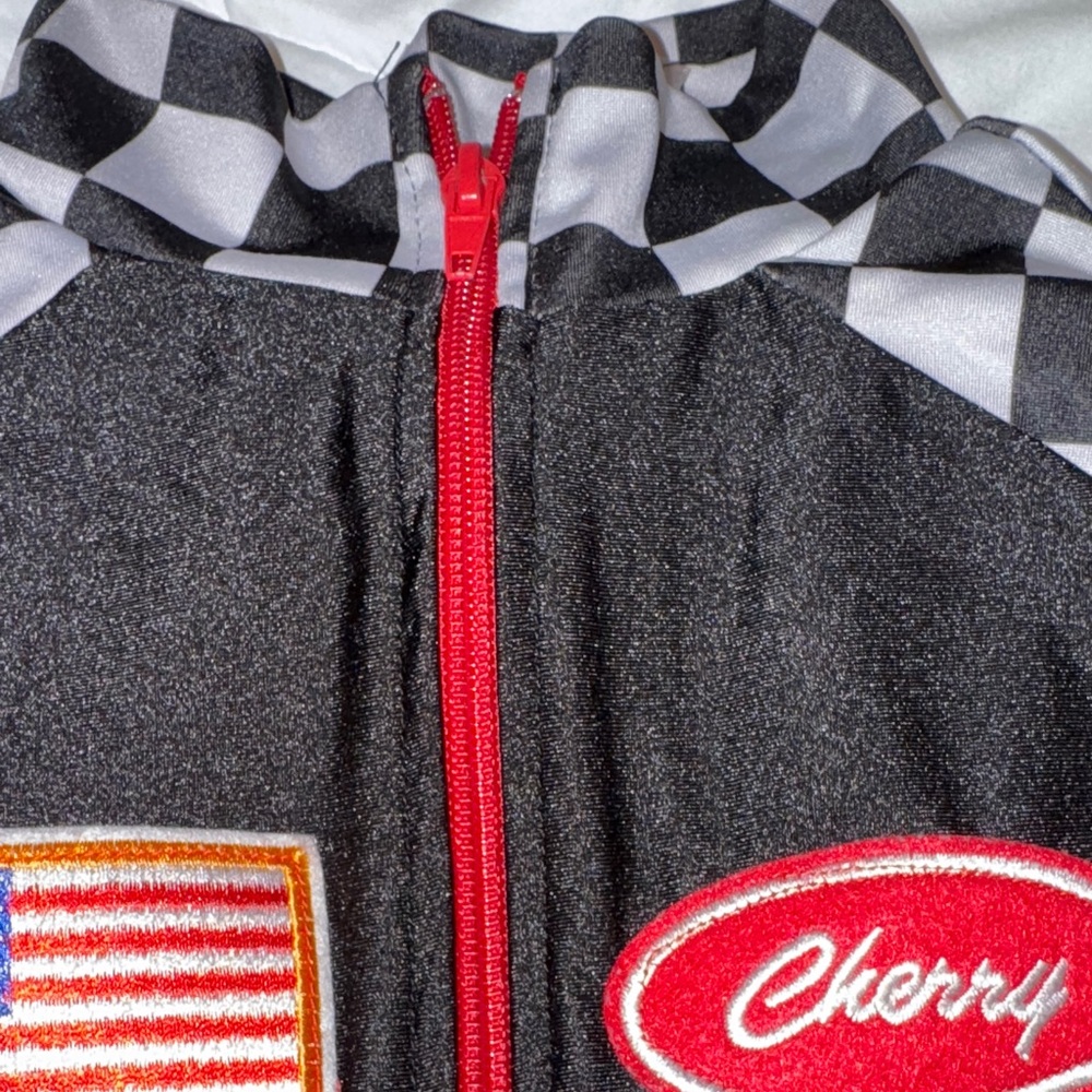 Red and Black Racing Jumpsuit - Picture 7 of 7